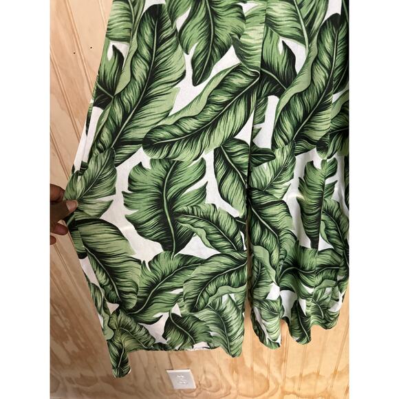 Show Me Your Mumu Women's Leafy Print Crop Jumpsuit Size XS - Picture 5 of 7